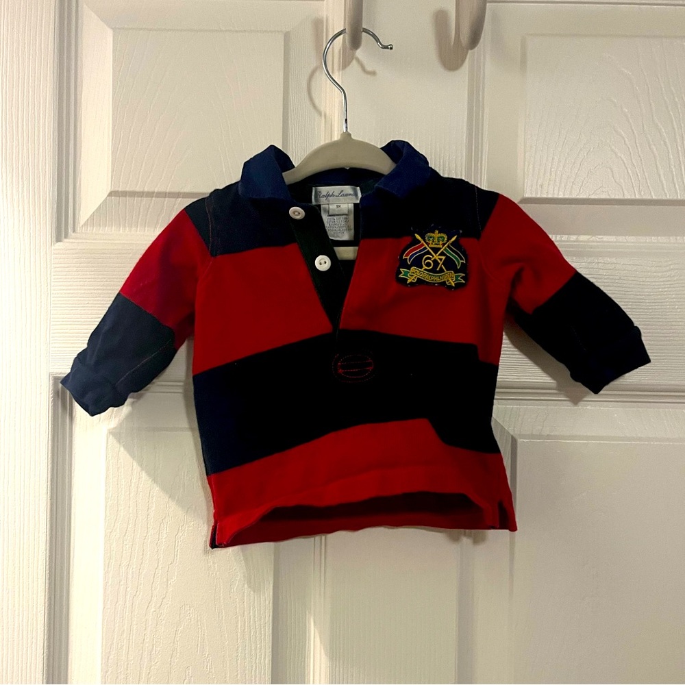 Ralph Lauren Baby Boy's Long-Sleeve Polo Shirt